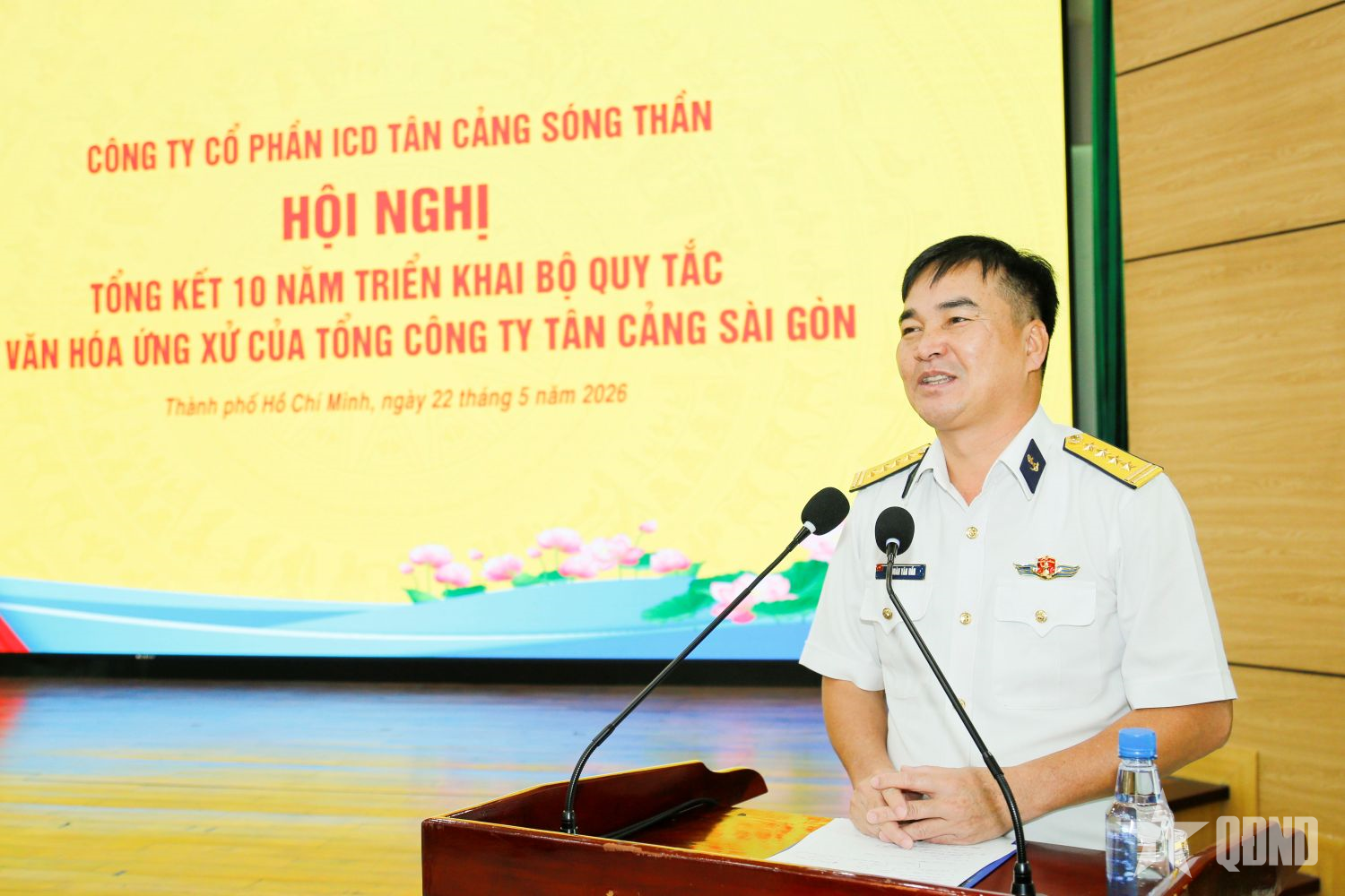 Công ty CP ICD Tân Cảng Sóng Thần: Tổng kết 10 năm thực hiện Bộ Quy tắc văn hóa ứng xử Tân Cảng Sài Gòn